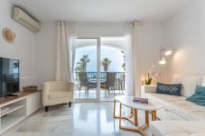 Apartamento en Mijas Costa - Duplex en la playa - Vista al mar - 2 dormitorios - Dona Lola BEACH Resort - entre Marbella y La Cala de Mijas - Micaela - CS148